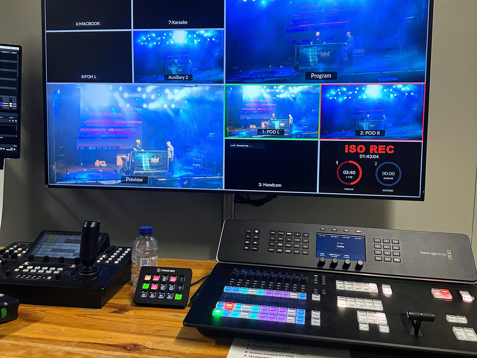 multicam opname matti media